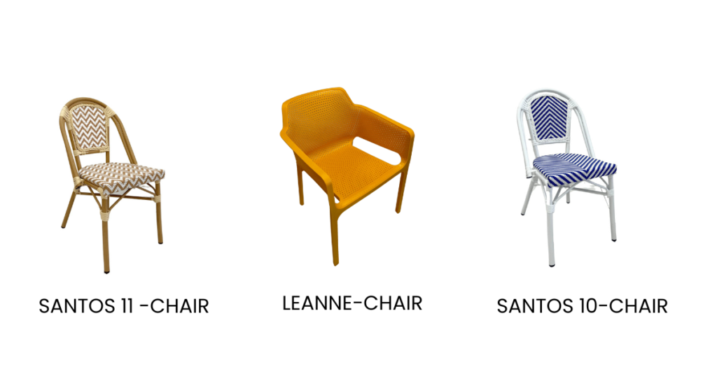 patio chairs