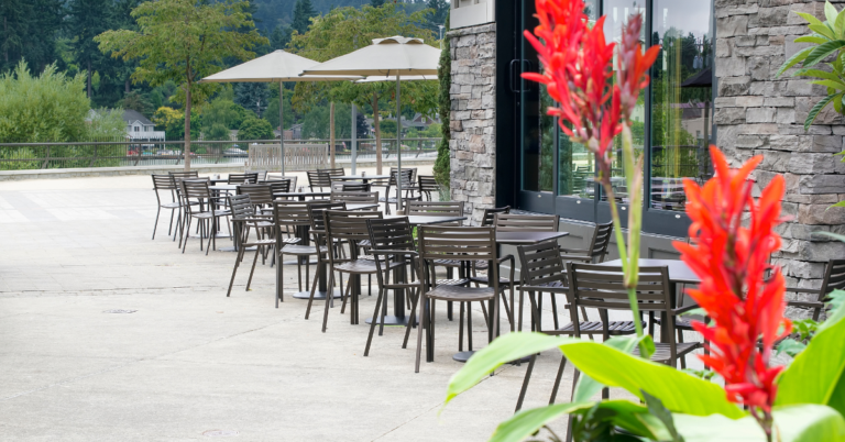 restaurant patio
