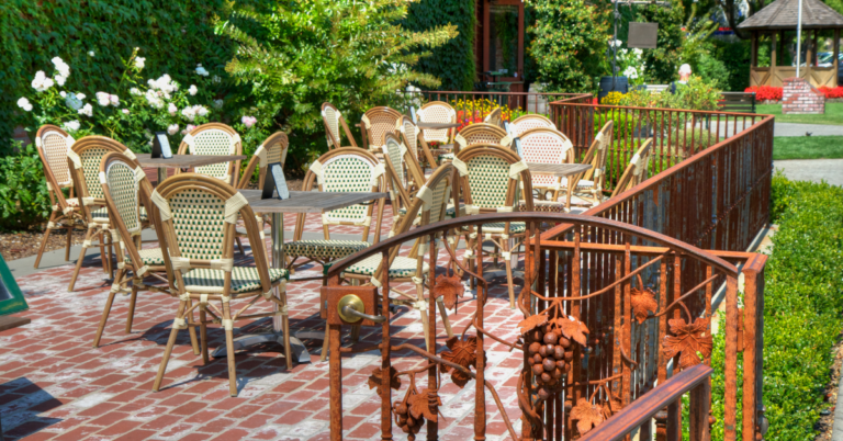 restaurant patio